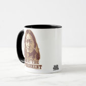 シッティングブルの信頼の政府のマグ マグカップ (正面左)