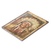 シッティングブルインディアンチーフ ノートブック (左側)