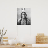 シッティングブルプリント ポスター (キッチン)