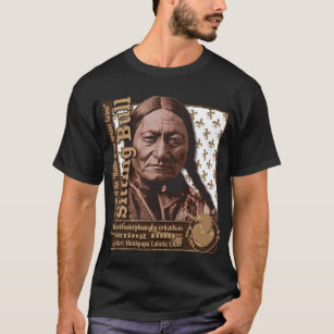 シッティングブルHunkpapa Lakotaの神秘家 Tシャツ