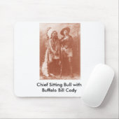 シッティングブルwの水牛手形、主なシッティングブル… マウスパッド (マウス)