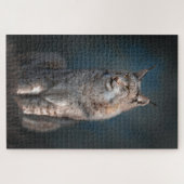 シッティング・イベリアン・リンクス ジグソーパズル (横)