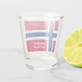 シットンデ・マイ5月17日ノルウェー国旗 ショットグラス (裏面)