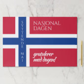 シットンデ・マイ5月17日ノルウェー国旗 ペーパーパッド (インサイチュ)