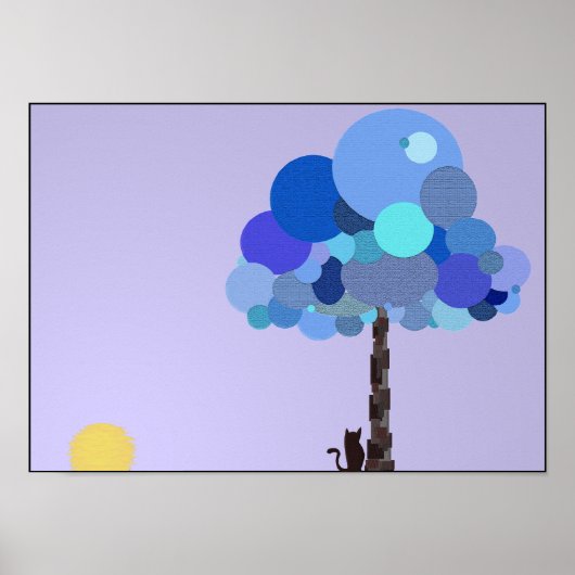 シッド&ブルーベリープリント ポスター (正面)