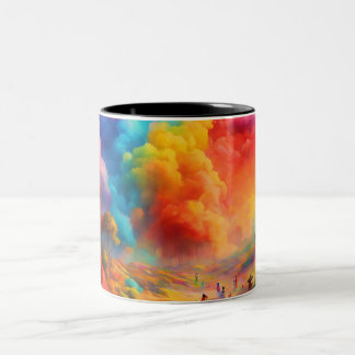 シッピングエレガントカップ ツートーンマグカップ