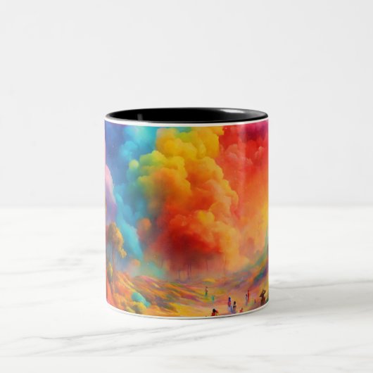 シッピングエレガントカップ ツートーンマグカップ (中央)