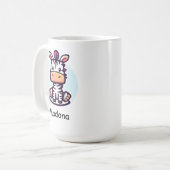 シッピーゼブラ コーヒーマグカップ (正面左)