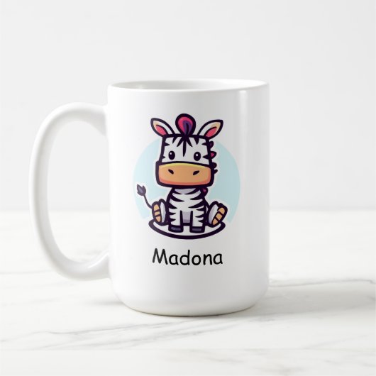 シッピーゼブラ コーヒーマグカップ (左)