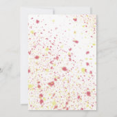 シップとワ絵を描インの絵を描誕生日招待状 招待状 (裏面)