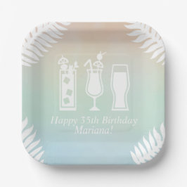 シップアンドディップ プールパーティー 誕生日パーティー ペーパープレート