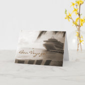 シップインセピアカスタムボンボヤジーカード カード (黄色い花)