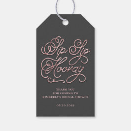 シップシップフーレイ ブライダルシャワー ギフトタグ