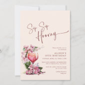 シップシップフーレイ 誕生日 お祝い ボヘミアンムーブ 招待状 (正面)