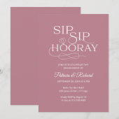 シップシップフーレー 結婚式前パーティー 招待状 (正面/裏面)