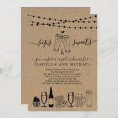 シップス&スイーツビール&デザート 招待状 (正面/裏面)