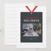 シップラップ ホリデー カード (正面/裏面)