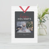 シップラップ ホリデー カード (スタンド正面)