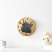 シッペルクアート ラウンド壁時計 (ホーム)