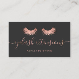 シッモダンクバラ金ゴールド睫トレンディー灰 名刺