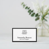 シッモダンクファッションスタイリストの個人購入者 名刺 (スタンド正面)