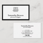 シッモダンクファッションスタイリストの個人購入者 名刺 (正面/裏面)