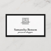 シッモダンクファッションスタイリストの個人購入者 名刺 (正面)