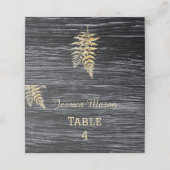 シッモダンク素朴結婚の夕食 プレイスカード (外部開封)