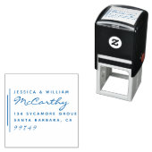 シッモダンク結婚した・カップルの名前差出人住所 セルフインキングスタンプ (インサイチュ)