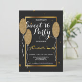 シッモダンク·ブエレガントラック·アンド·金ゴールド·スイート16 招待状 (スタンド正面)