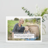 シッモダンク |両面のホリデーカード シーズンカード (スタンド正面)