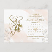 シッ葉クな50周年の日付を保存 案内ポストカード (正面)