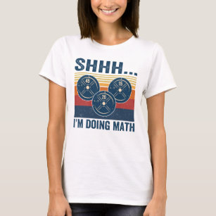 シッ……私は数学をやっている Tシャツ