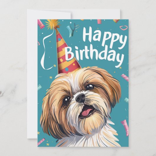 シツーハッピーバースデー シーズンカード (正面)