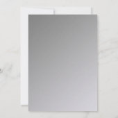 シティの夕べの食事会 招待状 (裏面)