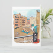 シティの屋上ビーチ 招待状 (スタンド正面)