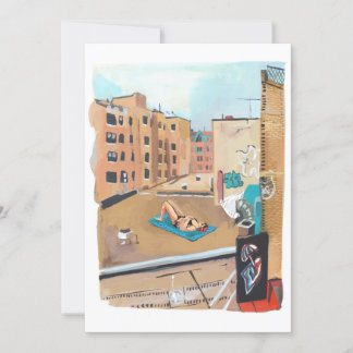 シティの屋上ビーチ 招待状