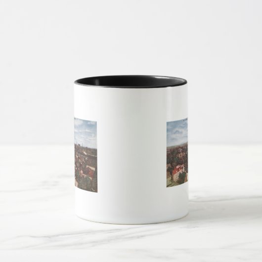 シティの空中表示 マグカップ (中央)