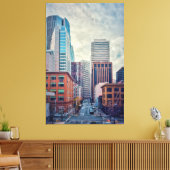 シティアットサンライズ キャンバスプリント (インサイチュ (リビング))