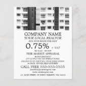 シティアパートメンツ，不動産仲介業者，エステートエージ広告ェントズ チラシ (正面)