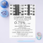 シティアパートメンツ，不動産仲介業者，エステートエージ広告ェントズ チラシ (シングル)