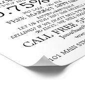 シティアパートメンツ，不動産仲介業者，エステート広告エージェントズ ポスター (角)