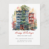 シティアパートメントクリスマスニューアドレス 案内ポストカード (正面)