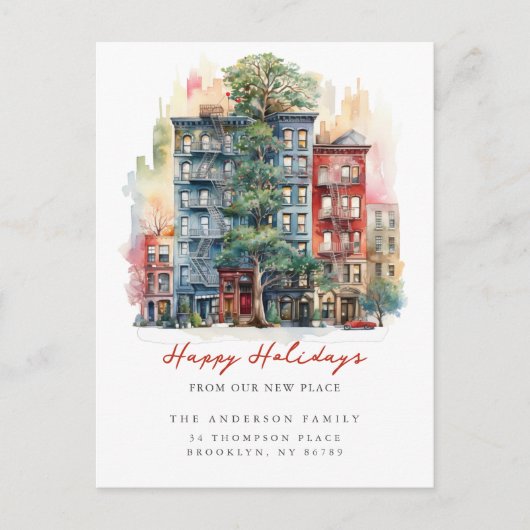 シティアパートメントクリスマスニューアドレス 案内ポストカード (正面)