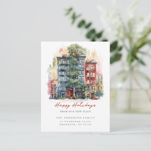 シティアパートメントクリスマスニューアドレス 案内ポストカード (スタンド正面)