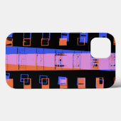 シティアパートメント建物アットナイトケースメイトiPhone Case-Mate iPhoneケース (裏面 (横))