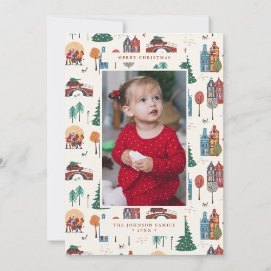 シティアムステルダムハウスズクリスマモダンス シーズンカード (正面)