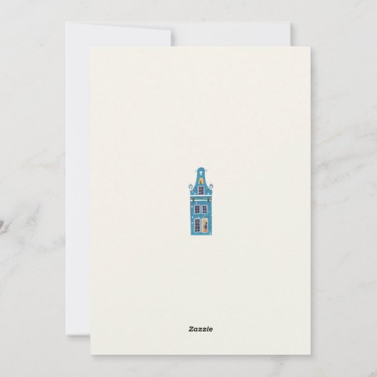 シティアムステルダムハウスズクリスマモダンス シーズンカード (裏面)