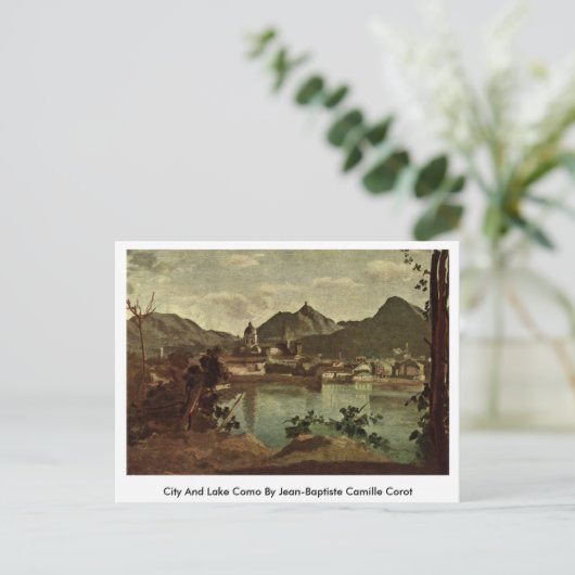 シティアンドレイクコモバイジャン – バプティストカミーユコロ ポストカード (スタンド正面)