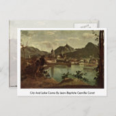 シティアンドレイクコモバイジャン – バプティストカミーユコロ ポストカード (正面/裏面)